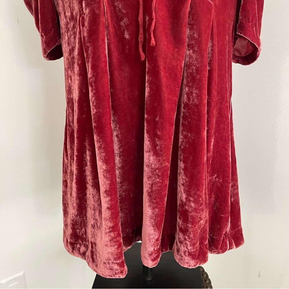 ✨ Free People Ivy Velvety Babydoll Tunic | Dark Berry | XS ✨ - Picture 4 of 13